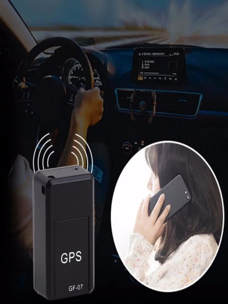 Mini GPS Tracker GF-07 with Magnet – Real-time tracking via SMS & App