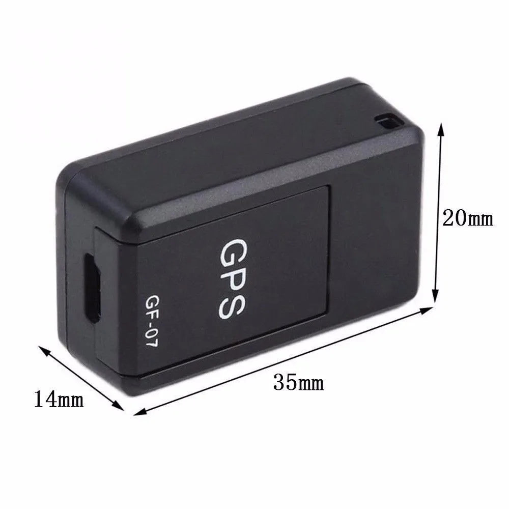 Mini GPS Tracker GF-07 with Magnet – Real-time tracking via SMS & App