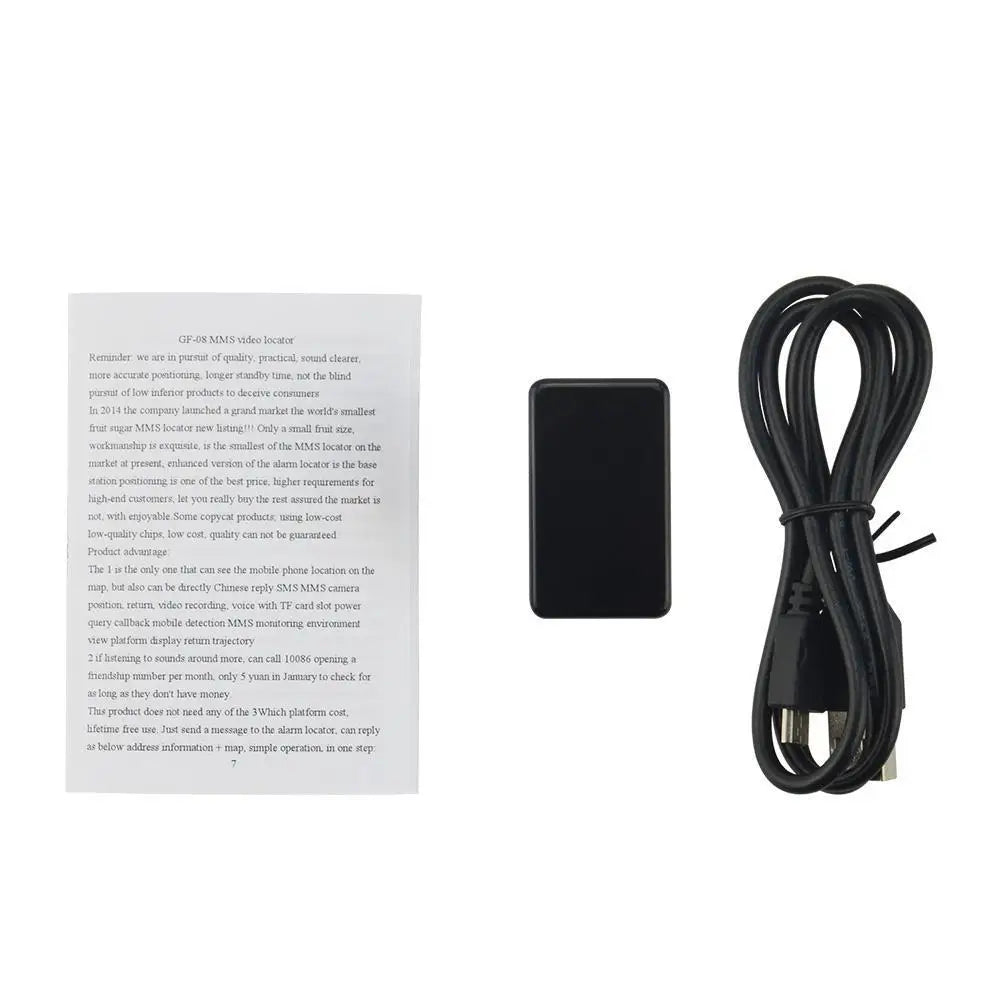 Mini GPS Tracker GF-07 with Magnet – Real-time tracking via SMS & App