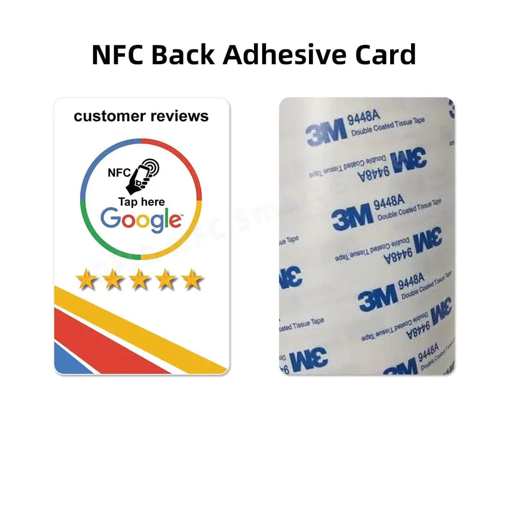 Google-Bewertungen direkt sammeln und präsentieren mit NFC-Karten