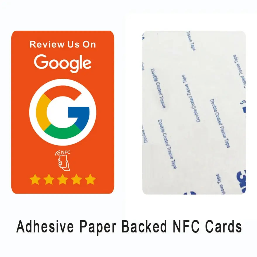 NFC-Karte für Google Bewertungen – langlebig & ideal für Kundenzufriedenheit