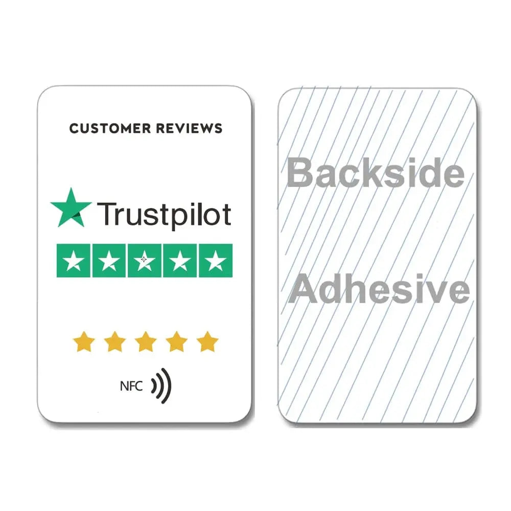Trustpilot-Bewertungen mit NFC-Karte einholen