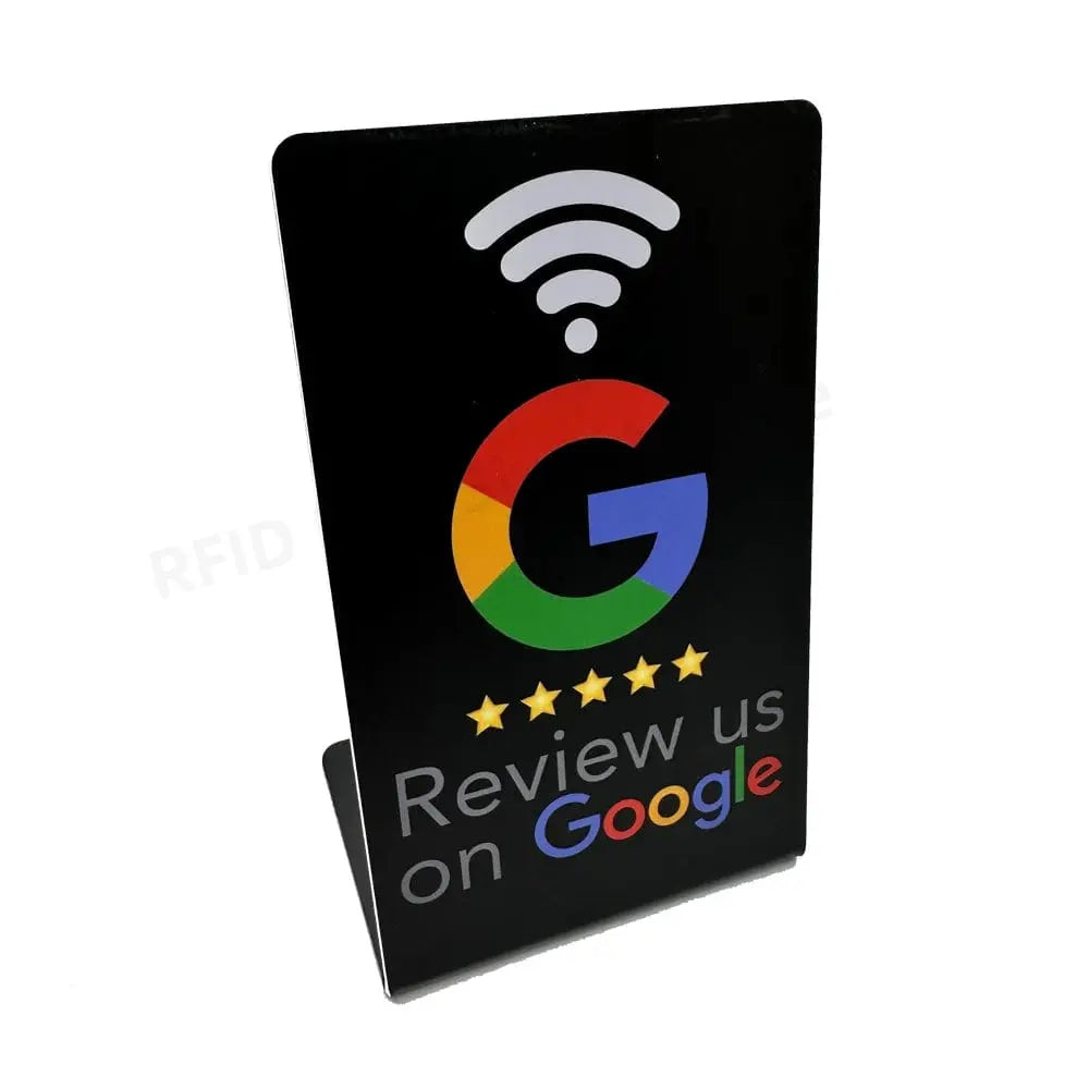 NFC-Stand zur Google-Bewertungsseite führen