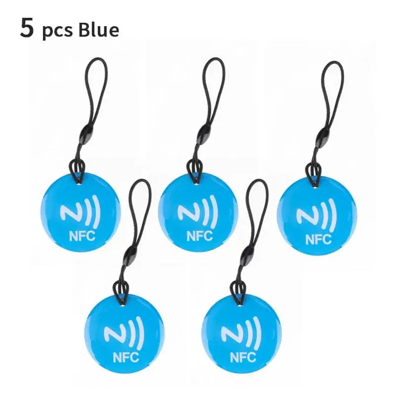 Wasserdichter NFC-Tag auf Metall angebracht