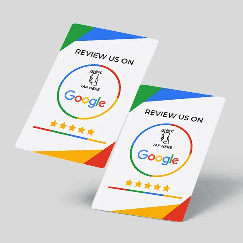 NFC Visitenkarte für Google & Social Media Reviews – wiederbeschreibbar & robust
