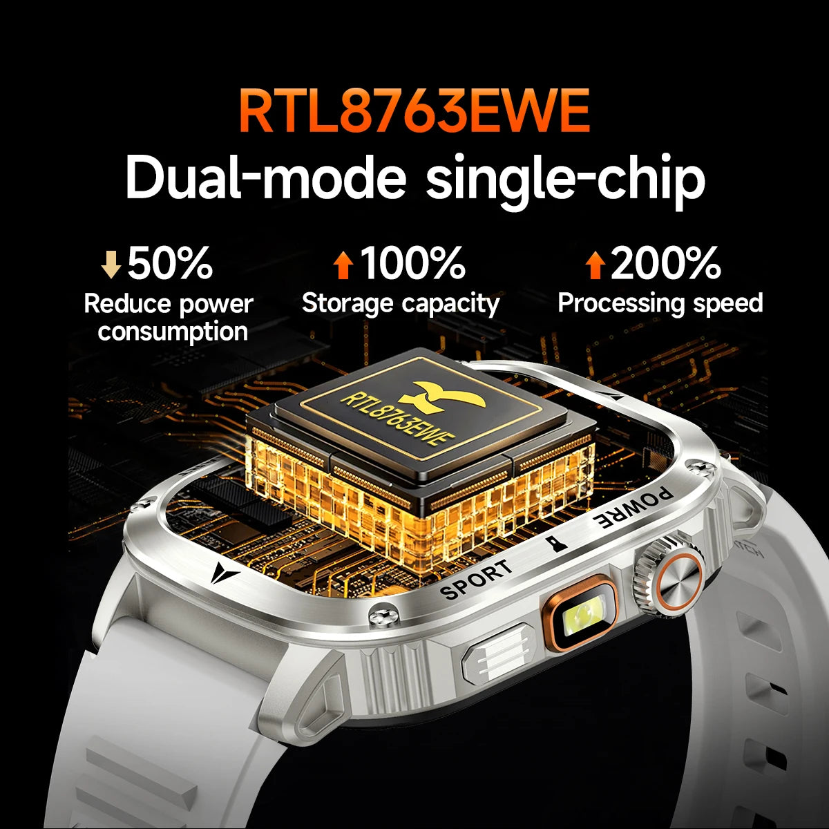 LIGE 2025 Premium Military Smartwatch Men – Outdoor Sports Tracker, Bluetooth Call, Flashlight, IP68 Waterproof, 400 mAh Battery