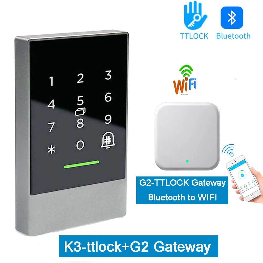 Smart Door Lock K3 – Fingerprint, NFC & App Control