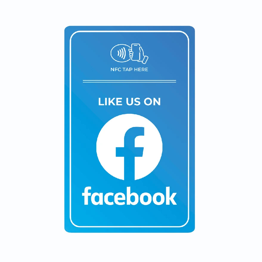 NFC Card for Google Reviews – NTAG215 with large memory, contactless & rewritable