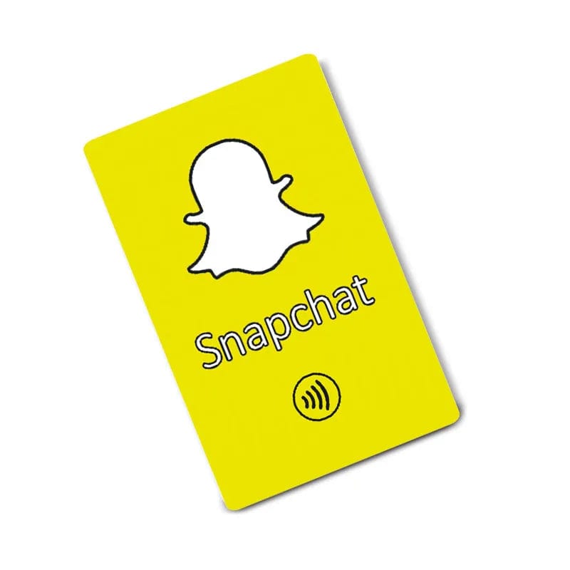 Snapchat-Kontakte über NFC Karte in Sekunden hinzufügen