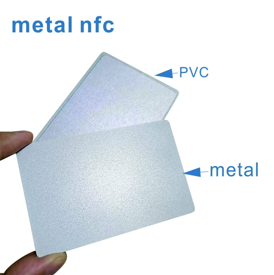 NFC Businesscard aus Edelstahl
