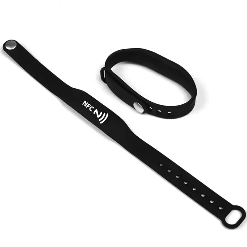 Waterproof NFC silicone wristband – NTAG215 RFID chip (13.56 MHz)
