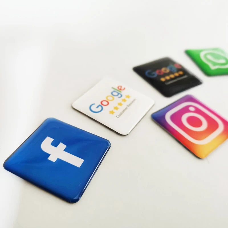 NFC Epoxid Sticker – Perfekt für Bewertungen & Marketing