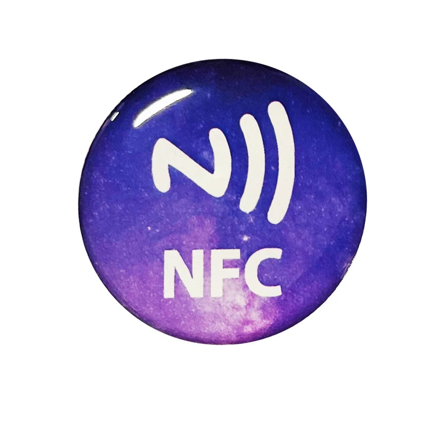 NFC Smart Sticker NTAG213 – Epoxid, selbstklebend, metallkompatibel