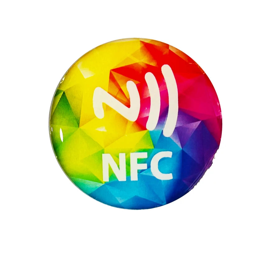 NFC Smart Sticker NTAG213 – Epoxid, selbstklebend, metallkompatibel
