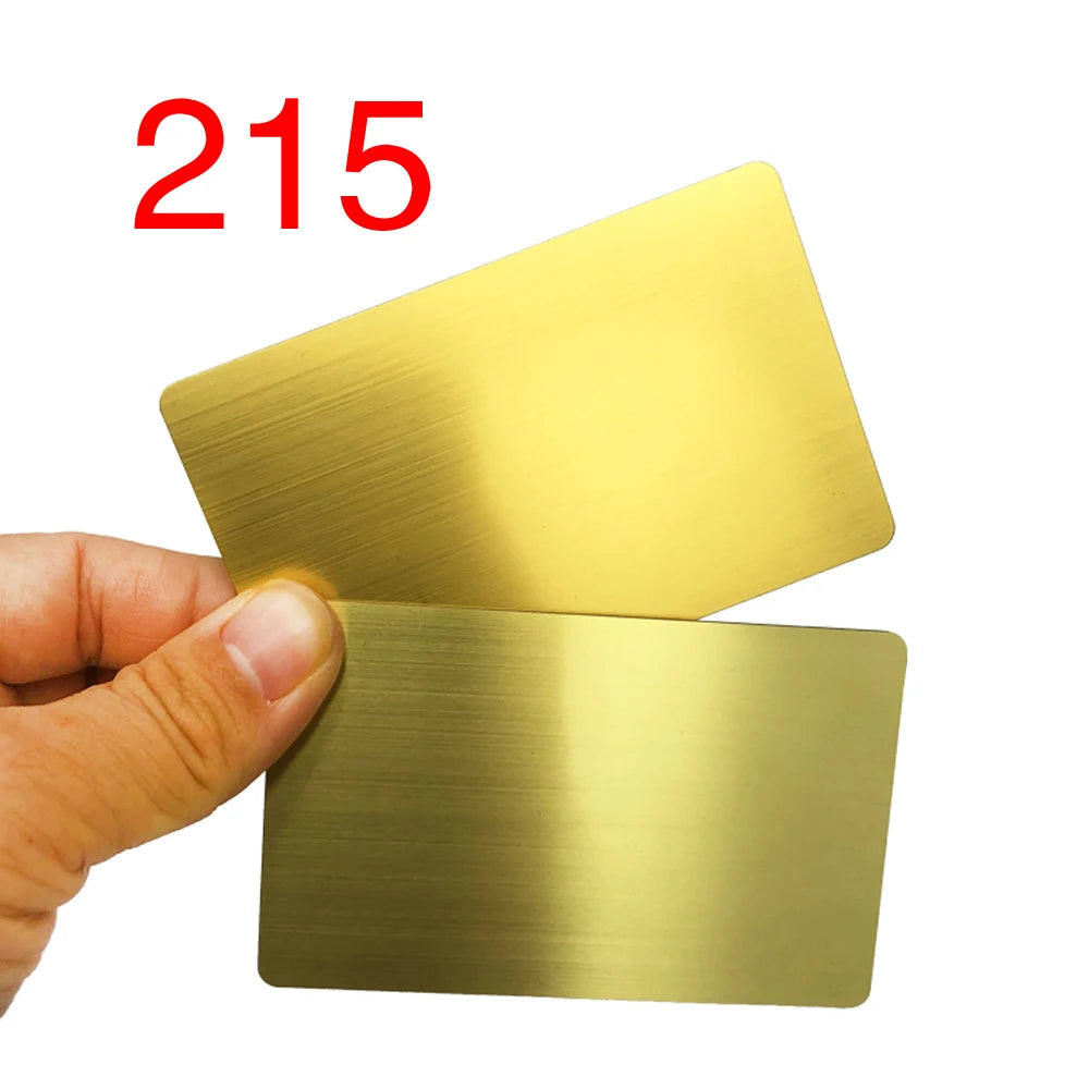 Metall NFC Karte – NTAG215 Chip, 504B Speicher, PVC & Metall | Taggytech