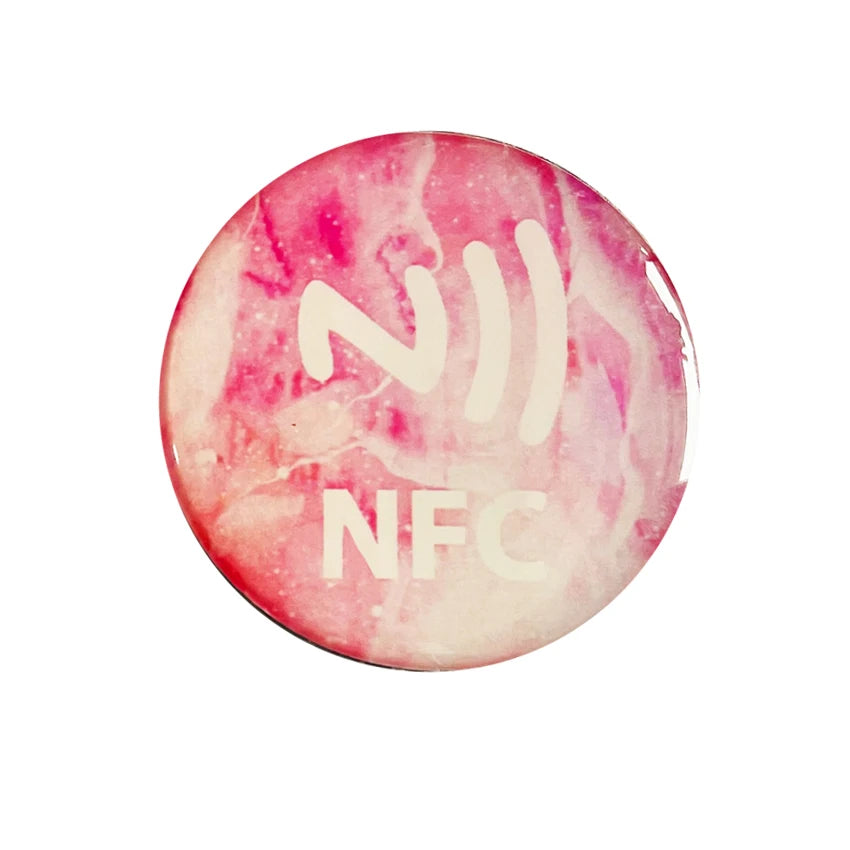 NFC Smart Sticker NTAG213 – Epoxid, selbstklebend, metallkompatibel