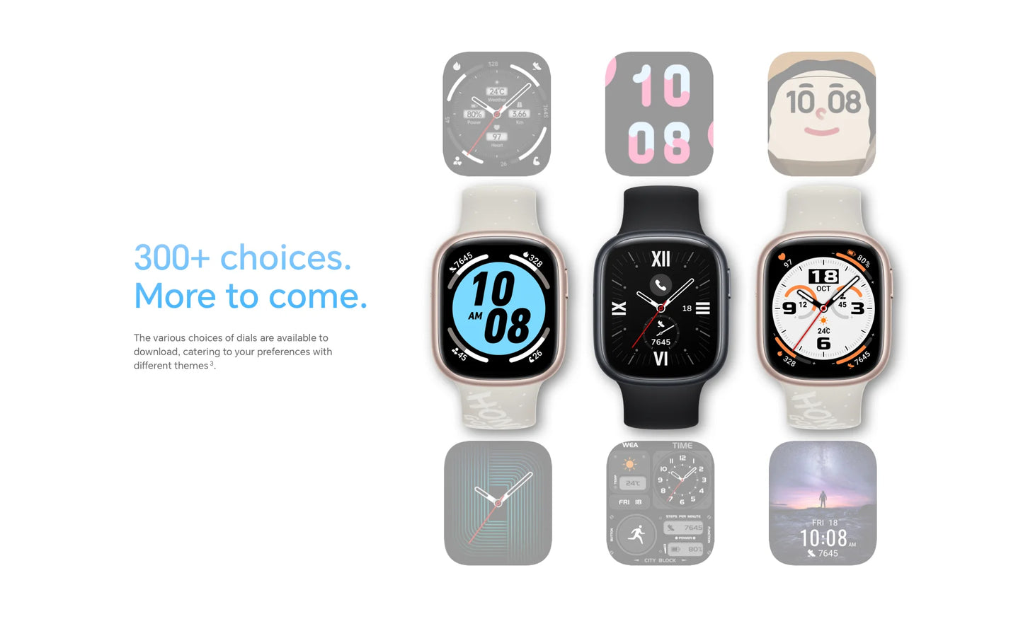 HONOR Watch 4 Smartwatch – 1,75" AMOLED, GPS, Herzfrequenz & SpO₂, Bluetooth 5.2, 5ATM wasserdicht, bis zu 14 Tage Akku