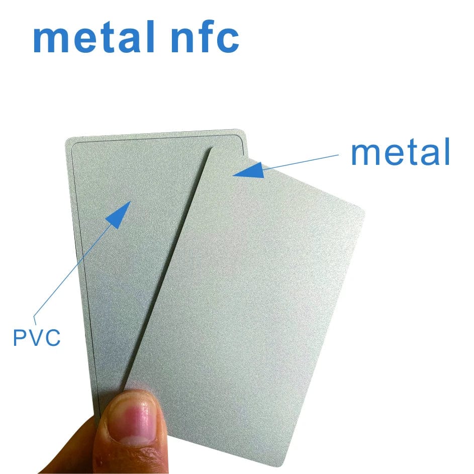 Individuelle Metal NFC-Edelstahlkarte mit personalisiertem Design