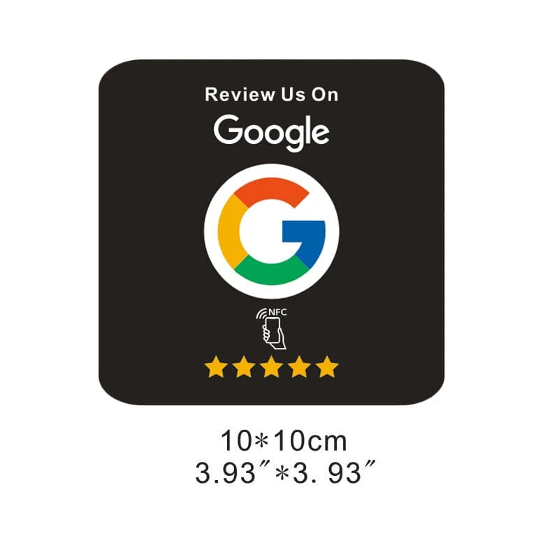 Moderne Methode für Kundenfeedback – NFC Google-Bewertungskarten