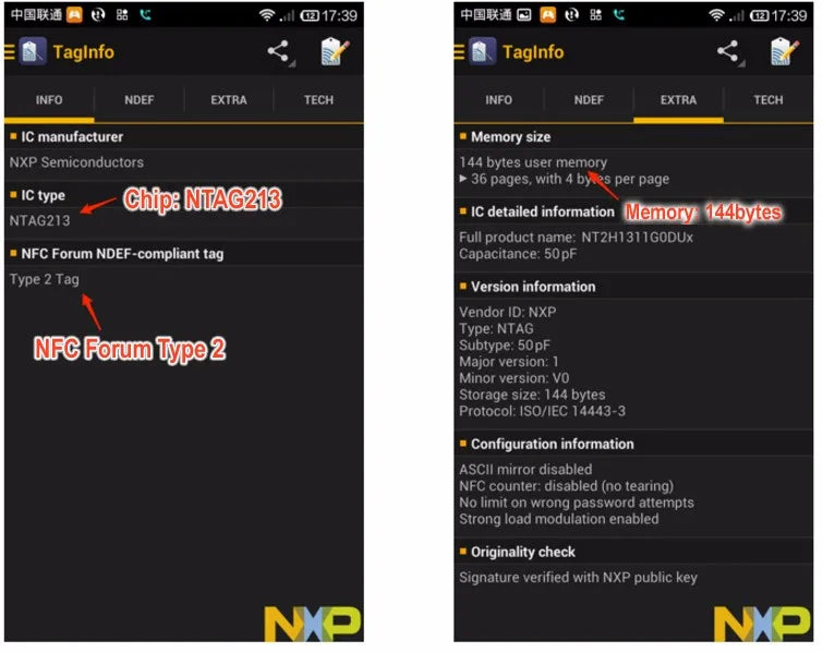 NFC Aufkleber 10 cm – Für Google, Instagram & Tripadvisor