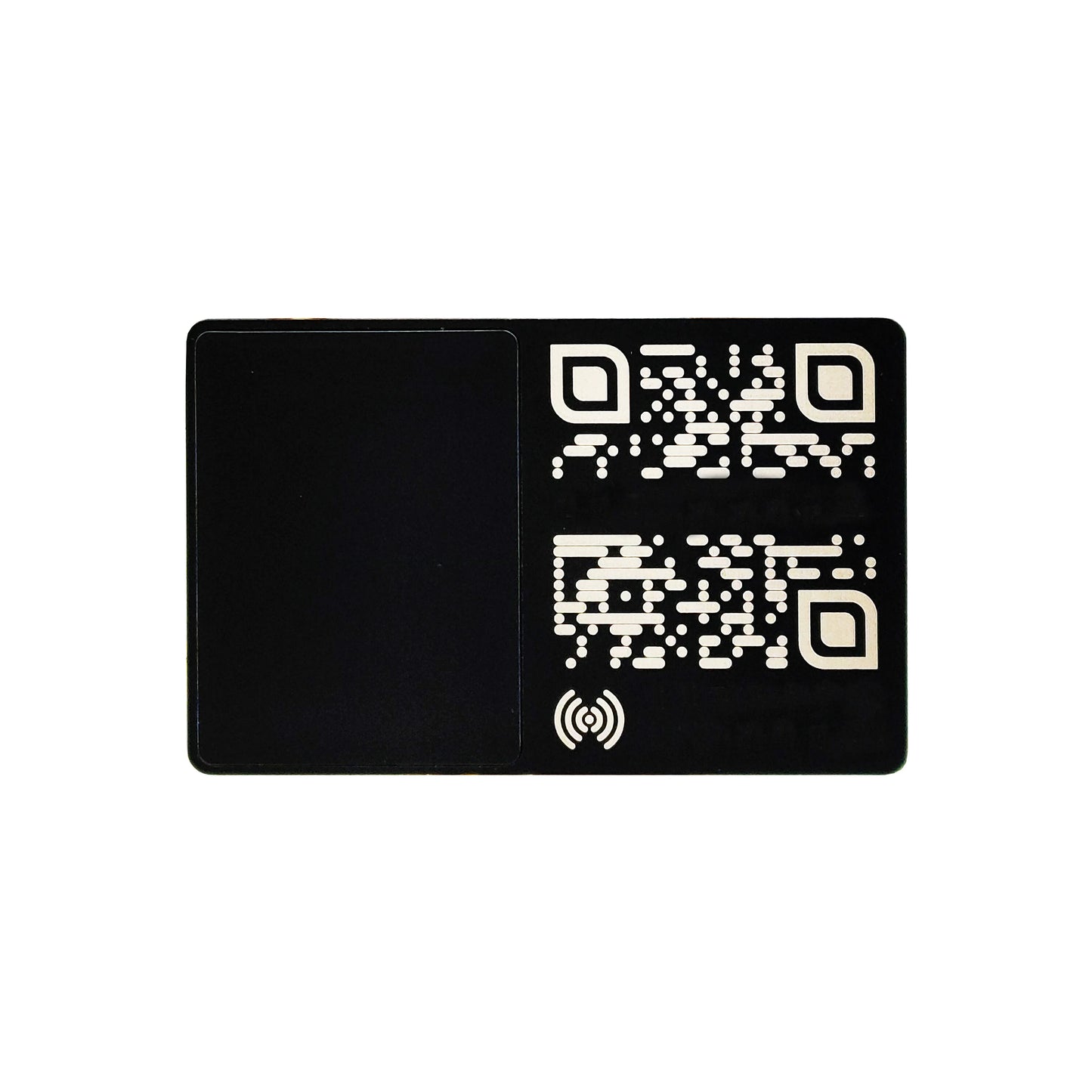10er-Pack NFC Metall Business Karten – NTAG215 Chip, Edelstahl & PVC | Taggytech