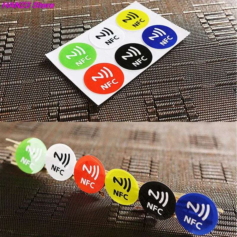 NFC-Aufkleber mit Schutz gegen Wasser und Staub