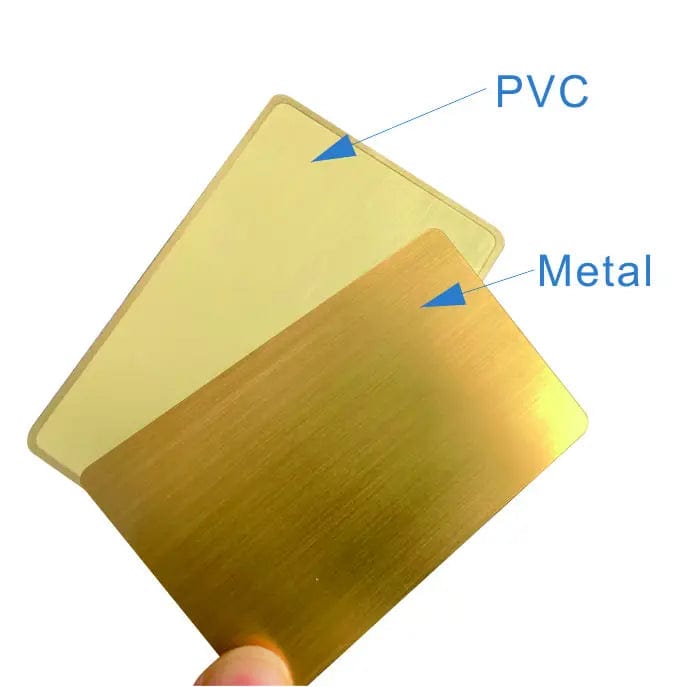 Elegante Metal NFC-Edelstahlkarte mit funktionaler NFC-Technologie