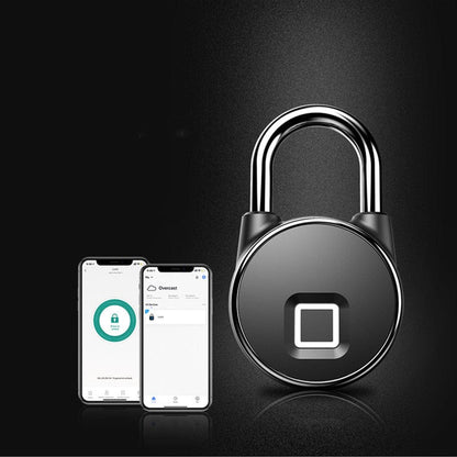 Schloss mit App-Steuerung und biometrischer Sicherheit

