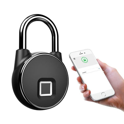 Fingerprint APP Smart Lock Anti-theft Electronic Padlock