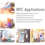 Vielseitige runde NFC-Tags für schnelle und sichere Datenübertragung
