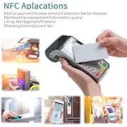 Robuste runde NFC-Tags für industrielle Anwendungen und Automatisierung
