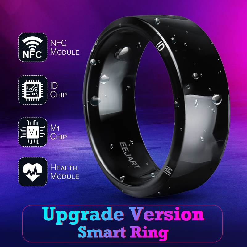 Multifunktionaler NFC-Ring mit personalisierten Funktionen für den Alltag
