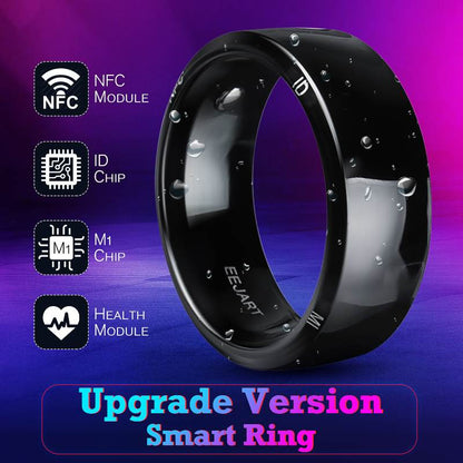 Multifunktionaler NFC-Ring mit personalisierten Funktionen für den Alltag
