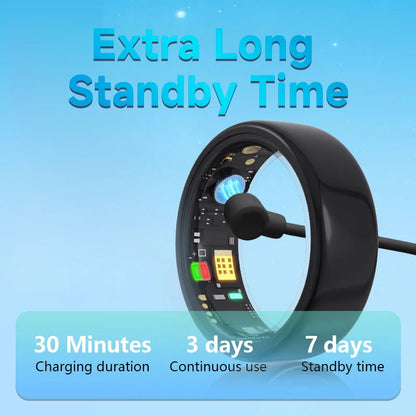 Smart Ring New Men And Women Bluetooth Connection Waterproof Health Sports Sleep Monitoring Multiple Exercise Modes