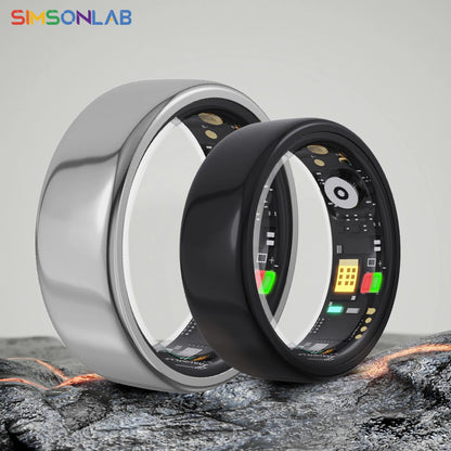 Smart Ring New Men And Women Bluetooth Connection Waterproof Health Sports Sleep Monitoring Multiple Exercise Modes