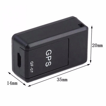 Mini GPS Tracker GF-07 with Magnet – Real-time tracking via SMS & App