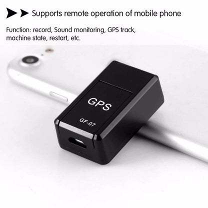Mini GPS Tracker GF-07 with Magnet – Real-time tracking via SMS & App