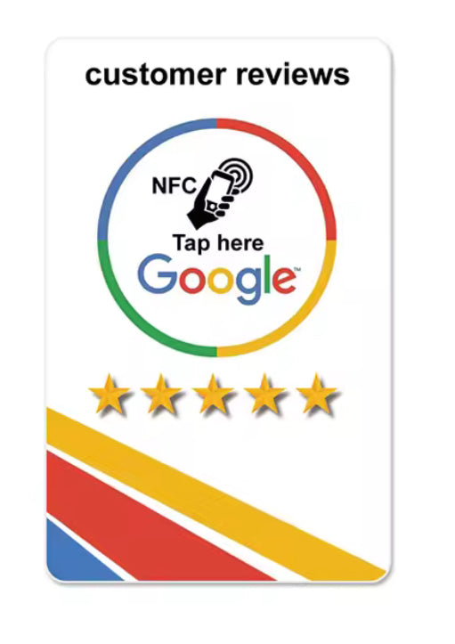 NFC Business Cards – More Google Reviews & Social Media Reach