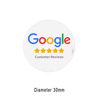 Anti-Metall NFC Sticker NTAG213 – 30 mm, Epoxid, Social-Media-Ready | Taggytech
