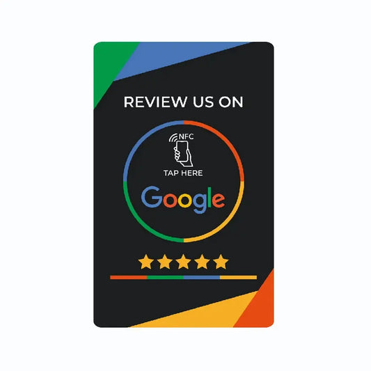Google Review NFC Karte – NTAG215 mit hoher Speicherkapazität & kontaktloser Nutzung