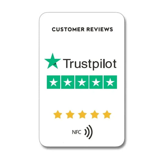 NFC Tap Cards für Trustpilot zur einfachen Sammlung von Kundenfeedback