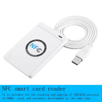 ACR122U USB NFC Reader &amp; Writer – RFID card reader with UID function, 13.56 MHz, MIFARE compatible for Windows/Linux/Mac