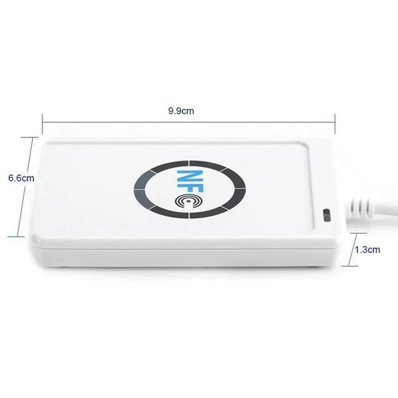 ACR122U USB NFC Reader &amp; Writer – RFID card reader with UID function, 13.56 MHz, MIFARE compatible for Windows/Linux/Mac