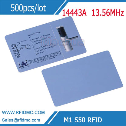 Benutzerdefinierte NFC Druckkarte – NTAG215 Chip, 13,56 MHz, PVC matt | Taggytech