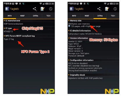 Google Review NFC Karte – NTAG215 Chip mit hoher Speicherkapazität & kontaktloser Bewertungsfunktion