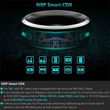 Multifunctional Smart NFC Ring Fashion