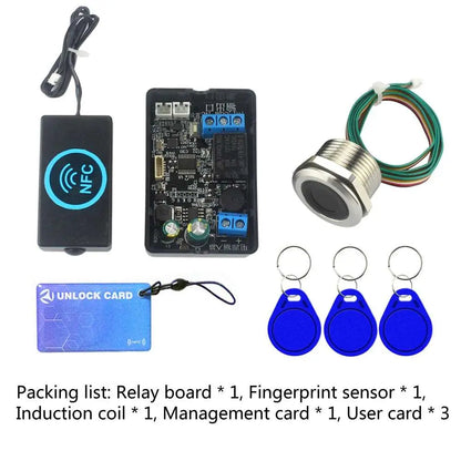 Optimieren Sie Ihre Zugangskontrolle mit dem NFC-Fingerabdruck-Steuermodul

