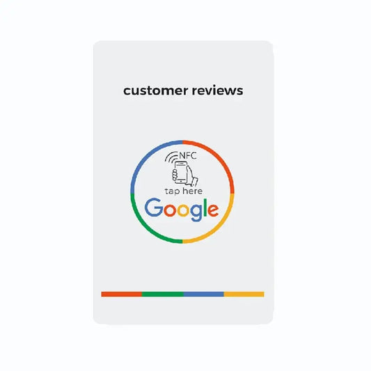 NFC Karte für Google-Bewertungen direkt scannen

