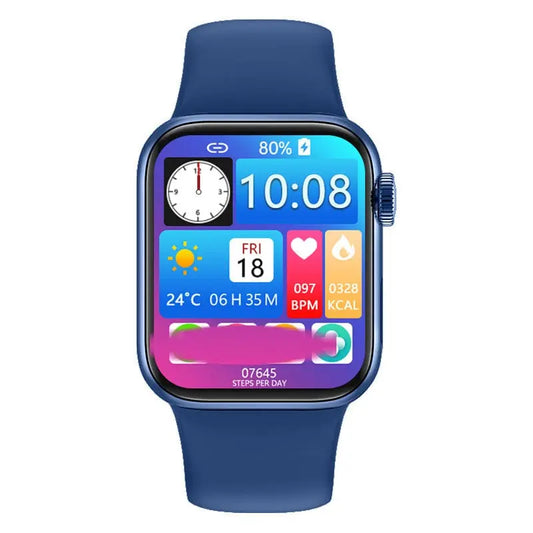 NFC-Smartwatch aus Edelstahl mit schlankem Design und NFC-Technologie
