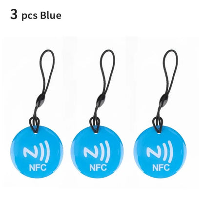 Runde NFC-Tags mit wasserabweisender Beschichtung

